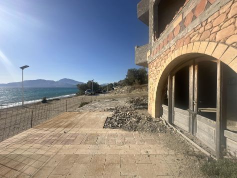 VKAL331- Unfinished block of 8 apartments with fantastic sea views