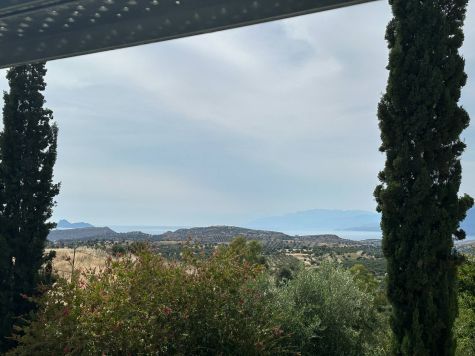 VLIS343- Three bedroom villa with swimming pool and sea views in Listaros