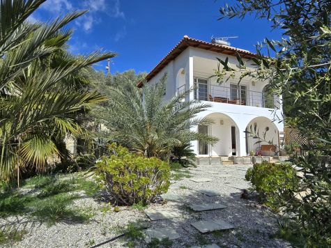 VNAG329-Two bedroom villa with swimming pool and lovely sea views near Agia Galini
