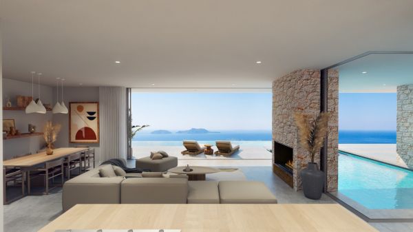 VSAK340-Off-Plan Luxury Four-Bedroom Villa with Infinity Pool Near Agios Pavlos Beach - 2